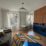 Apartment 3 Pers Near Belvedere De Belleville